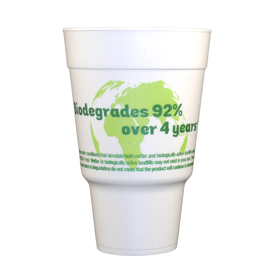 Biodegradable Foam Cup Vio (32oz - 300ct - C3234)
