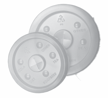 Lid for Cold Cups - Translucent