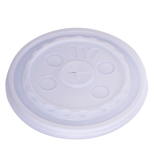 Lid Translucent Straw-Slotted for 18 Series Cups (16oz-24oz - 1000ct - L18S)