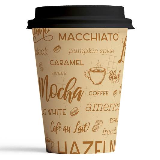 Paper Hot Cups - Single Wall - Expressions